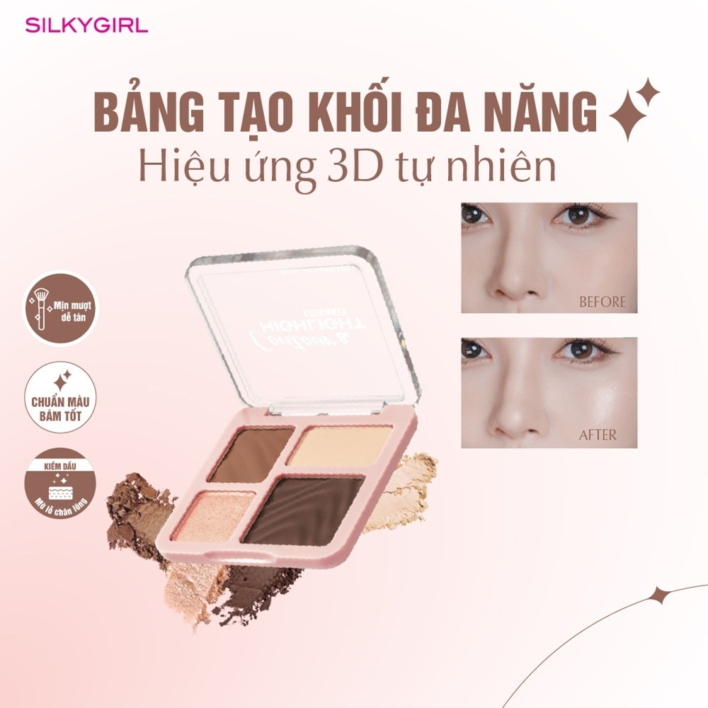 Contour & Highlight Palette 8.3g .#01 Autumn