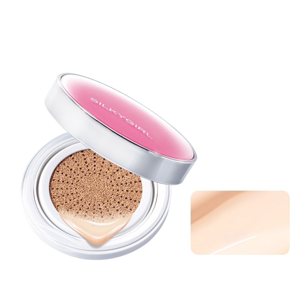 Silkygirl Serum Cushion SPF50+ PA+++ 13g .#02 Light