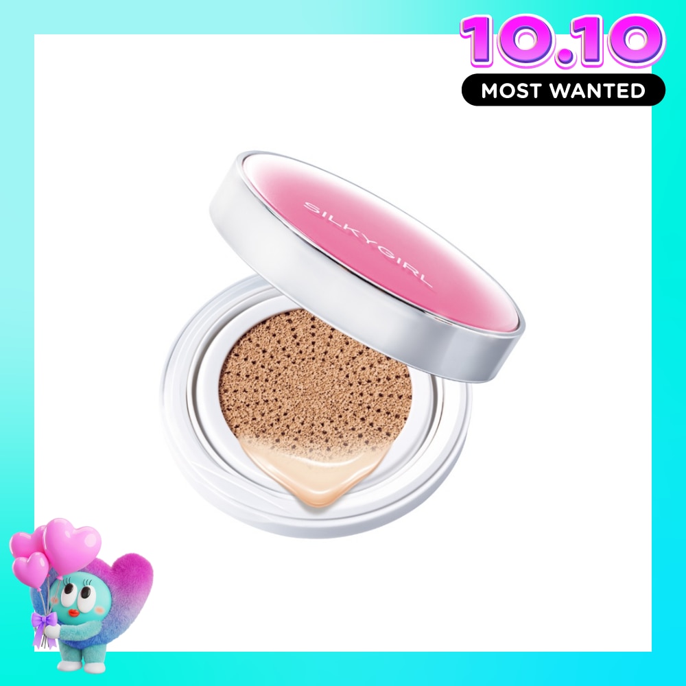 Phấn Nước Chống Nắng Silkygirl Serum Cushion SPF50+ PA+++ 13g .#02 Light