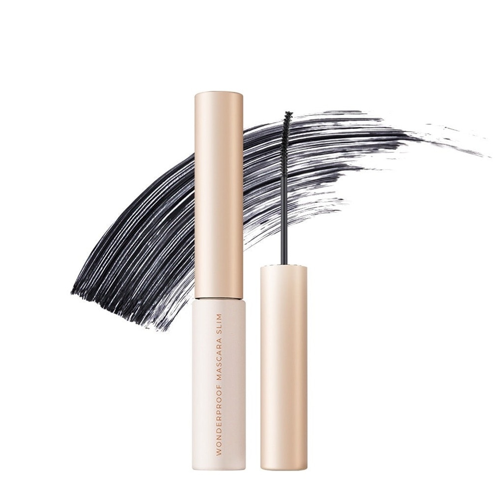 Mascara Đầu Cọ Mảnh BOM Wonderproof Mascara Slim 4.5g .#01 Hyper Black