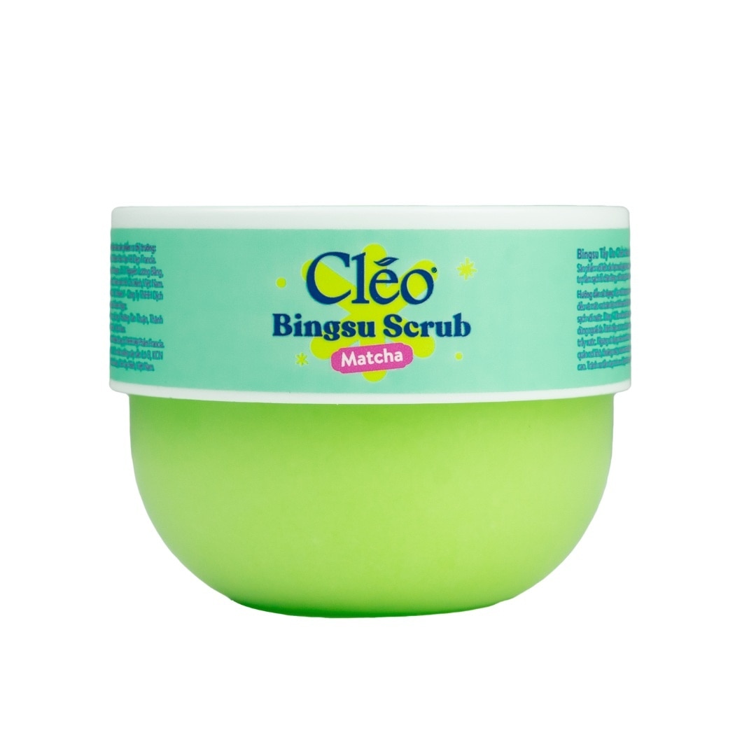Tẩy Tế Bào Chết Toàn Thân Cleo Bingsu Scrub Matcha 200g