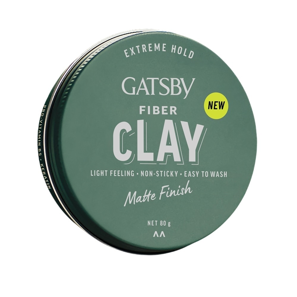 Wax Vuốt Tóc Gatsby Fiber Clay 80g
