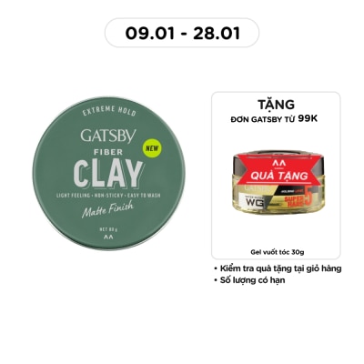 GATSBY Fiber Clay 80g