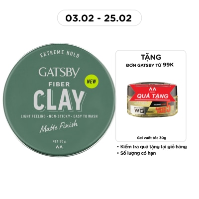 GATSBY Fiber Clay 80g