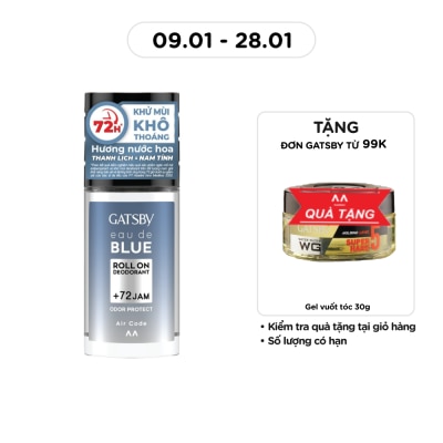GATSBY Lăn Khử Mùi Gatsby Eau De Blue Deodorant Roll On Air Code 50ml