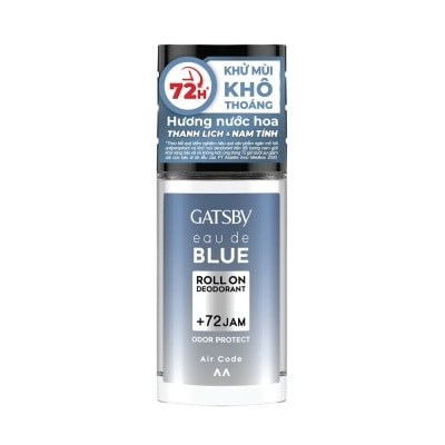 GATSBY - Eau De Blue Deodorant Roll On Air Code 50ml