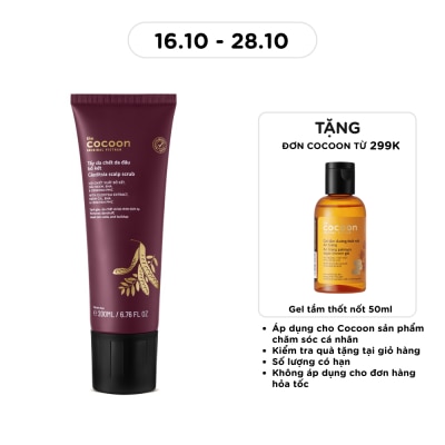 COCOON Tẩy Da Chết Da Đầu Cocoon Bồ Kết 200ml image