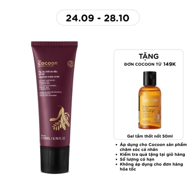 COCOON Tẩy Da Chết Da Đầu Cocoon Bồ Kết 200ml image