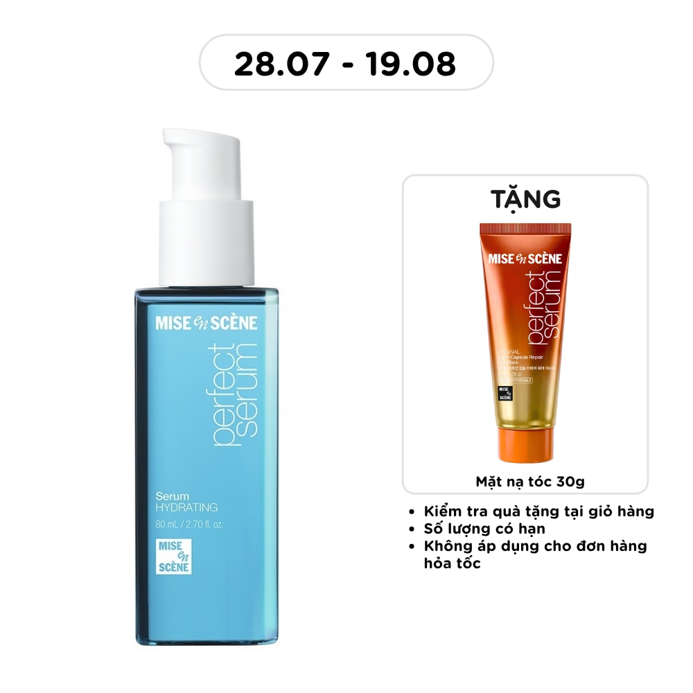 Dầu Dưỡng Tóc mise en scène Perfect Serum Hydrating 80ml