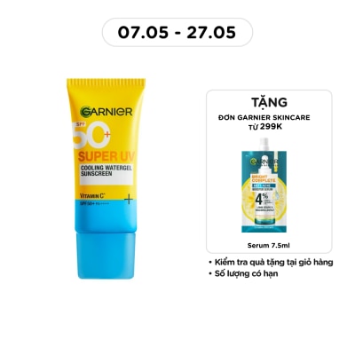 GARNIER - Kem Chống Nắng Garnier Super UV Cooling Watergel Sunscreen 30ml