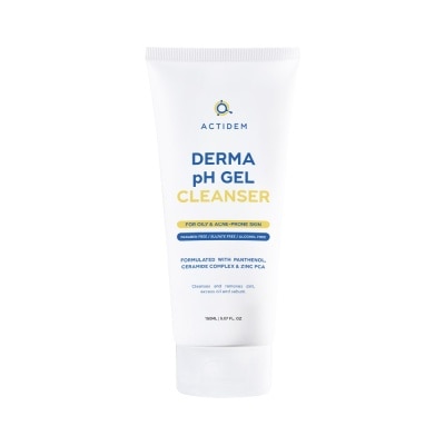 ACTIDEM Gel Rửa Mặt Cho Da Dầu Mụn Actidem Derma pH Gel Cleanser 150ml