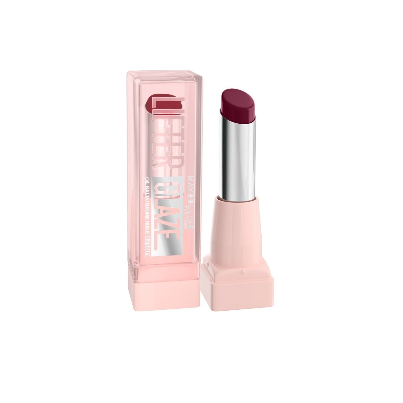 Son Dưỡng Có Màu Maybelline Lifter Glaze Oil Balm 2.8g .#008 Acai Glaze Berry Mận Thạch