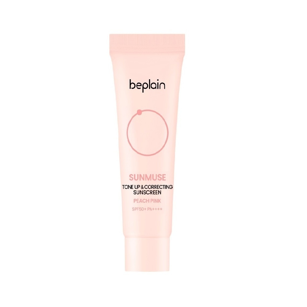 Kem Chống Nắng Beplain Sunmuse Tone Up & Correcting Sunscreen Peach Pink SPF50+ PA++++ 50ml