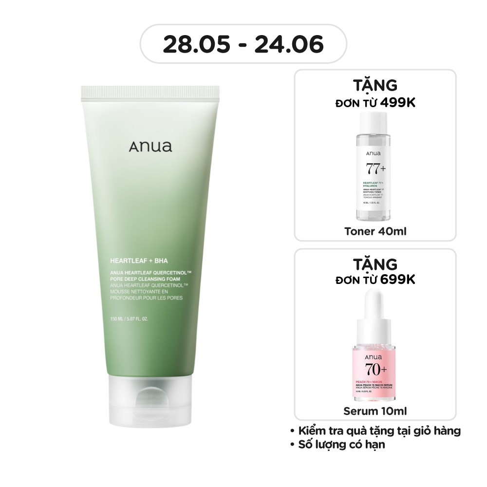 Heartleaf Quercetinol Pore Deep Cleansing Foam 150ml