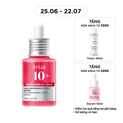 ANUA - Tinh Chất Anua Niacinamide 10 TXA 3 Serum 30ml
