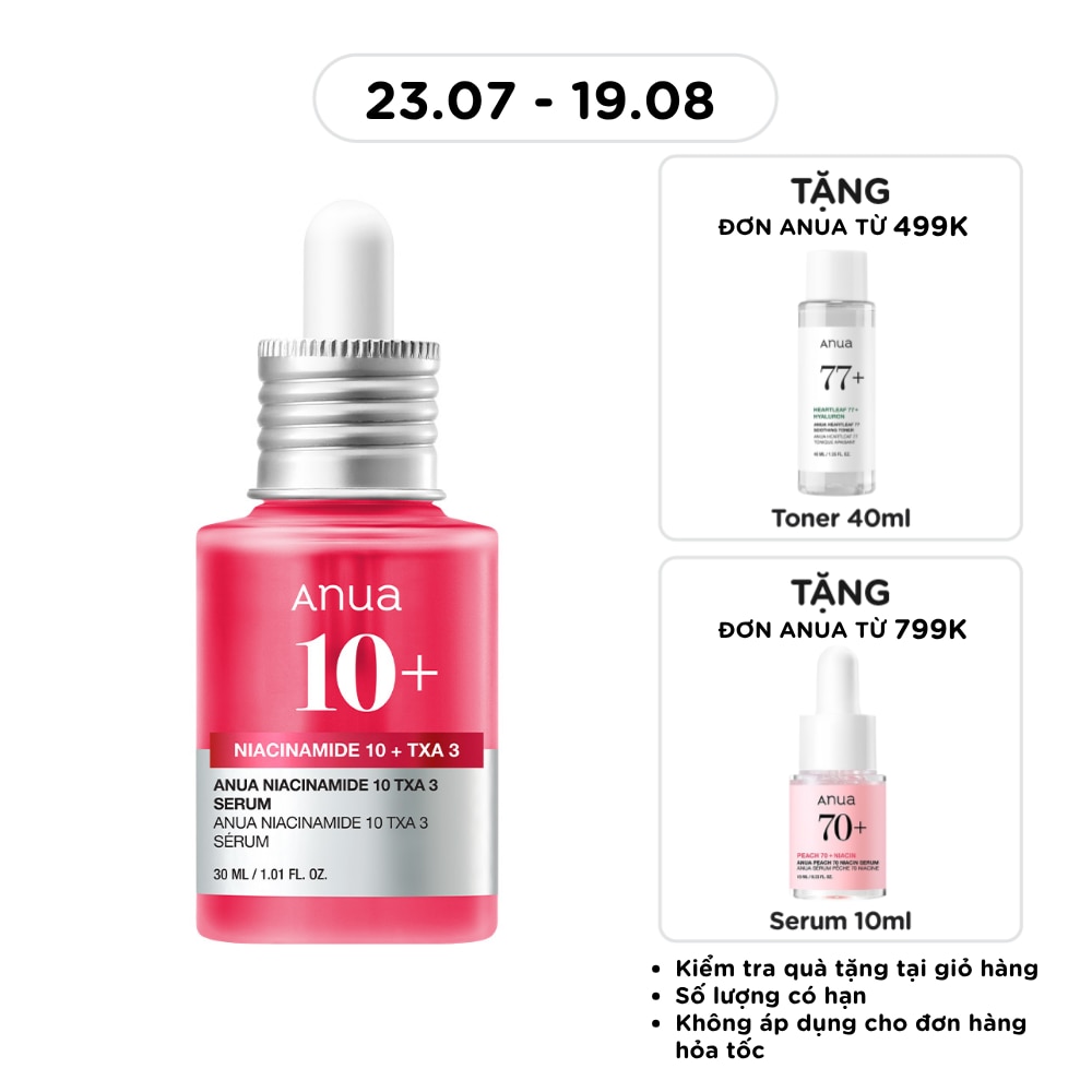Tinh Chất Anua Niacinamide 10 TXA 3 Serum 30ml