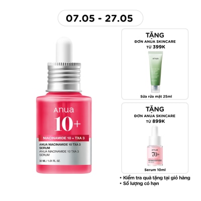 ANUA - Tinh Chất Anua Niacinamide 10 TXA 3 Serum 30ml