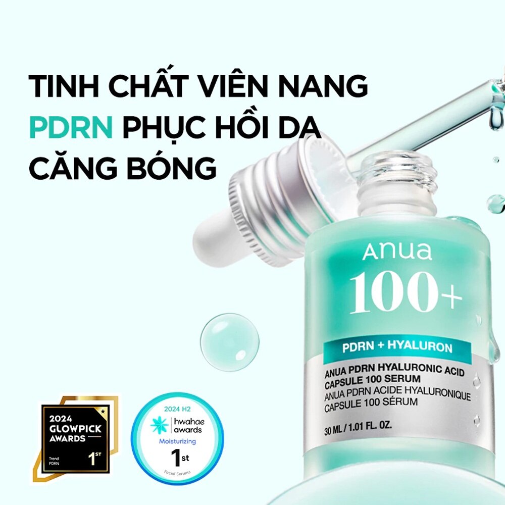 Buy ANUA, PDRN Hyaluronic Acid Capsule 100 Serum 30ml with Special