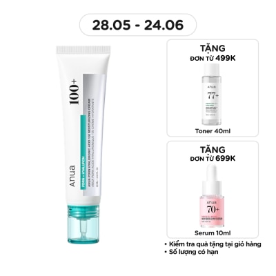 ANUA - PDRN Hyaluronic Acid 100 Moisturizing Cream 60ml