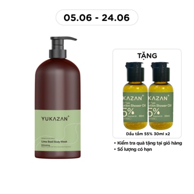 YUKAZAN - Lime Basil Body Wash 850ml