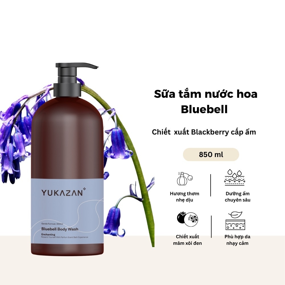 Yukazan Bluebell Body Wash 850ml