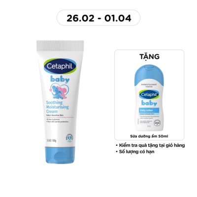 CETAPHIL Baby Soothing Moisturising Cream 100g