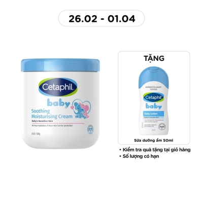 CETAPHIL Baby Soothing Moisturising Cream 566g