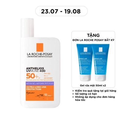 LA ROCHE POSAY - Sữa Chống Nắng Dưỡng Sáng Da La Roche Posay Anthelios Anti-Dark Spots Fluid SPF50+ 50ml image