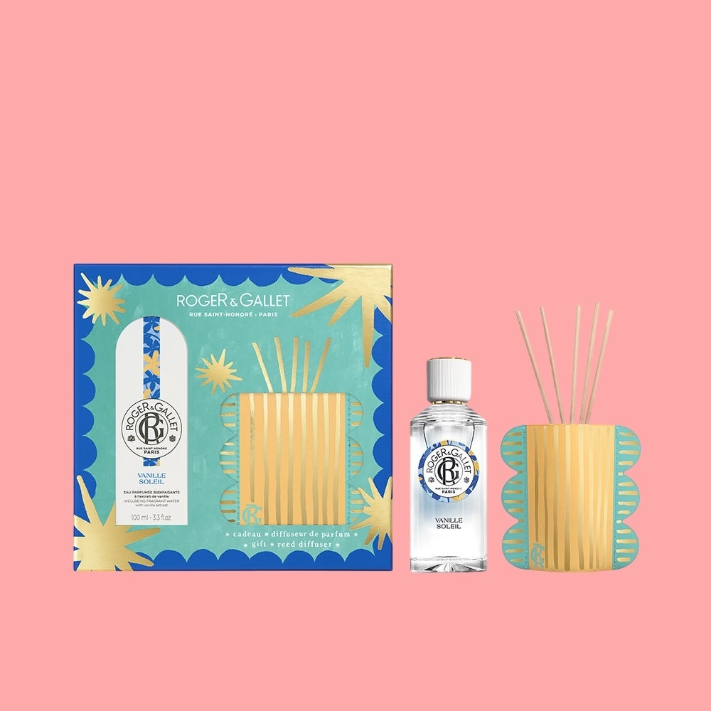 Combo Roger & Gallet (Nước Hoa Vanille Soleil 100ml + Tinh Dầu Khuếch Tán 25ml)