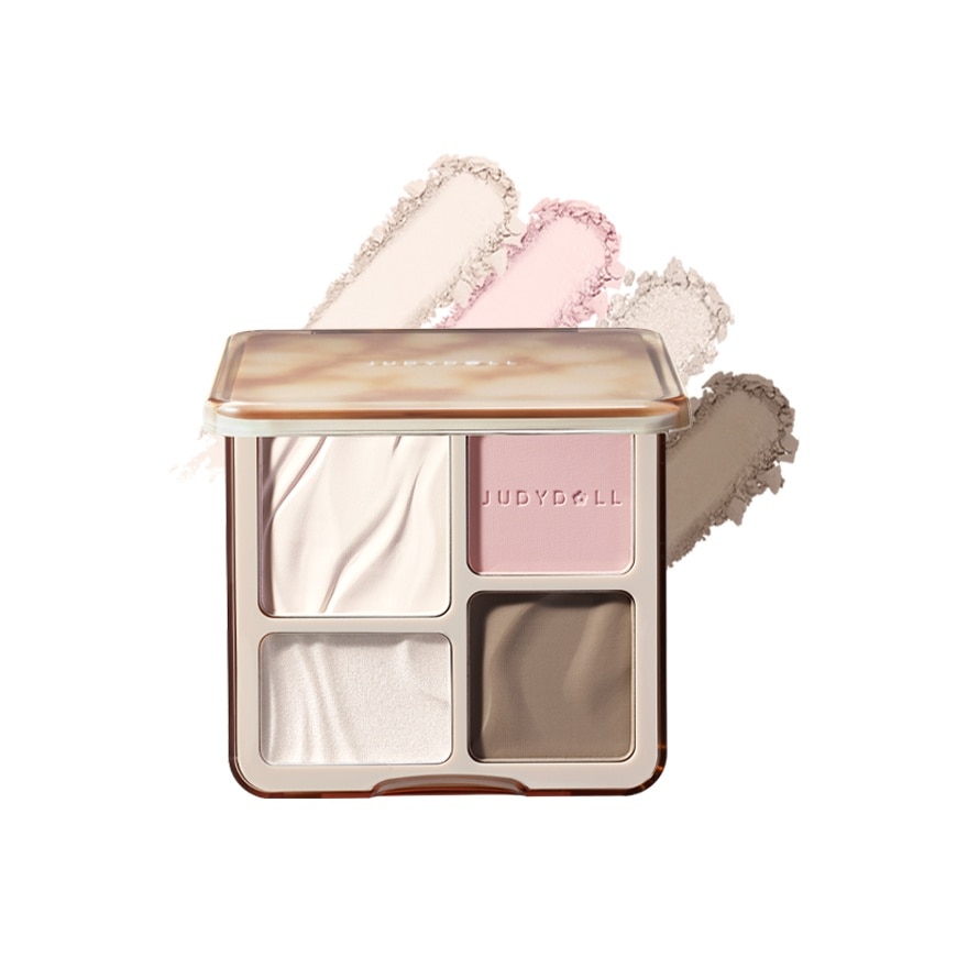 Phấn Bắt Sáng & Tạo Khối Judydoll Highlight & Contour 9g .#04