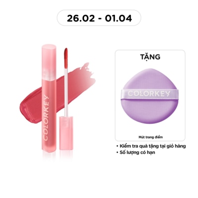COLORKEY Airy Velvet Lip Lacquer 2.5g .#R247
