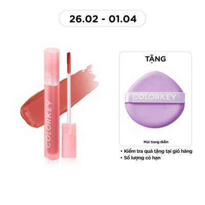 COLORKEY Airy Velvet Lip Lacquer 2.5g .#B605