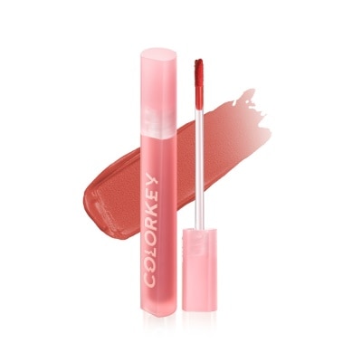 COLORKEY Son Kem Lì Colorkey Airy Velvet Lip Lacquer 2.5g .#B605 Đào Cam Quế
