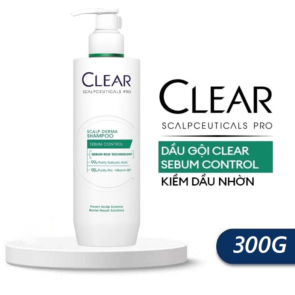 Clear Scalpceuticals Pro Scalp Derma Shampoo Sebum Control 300g