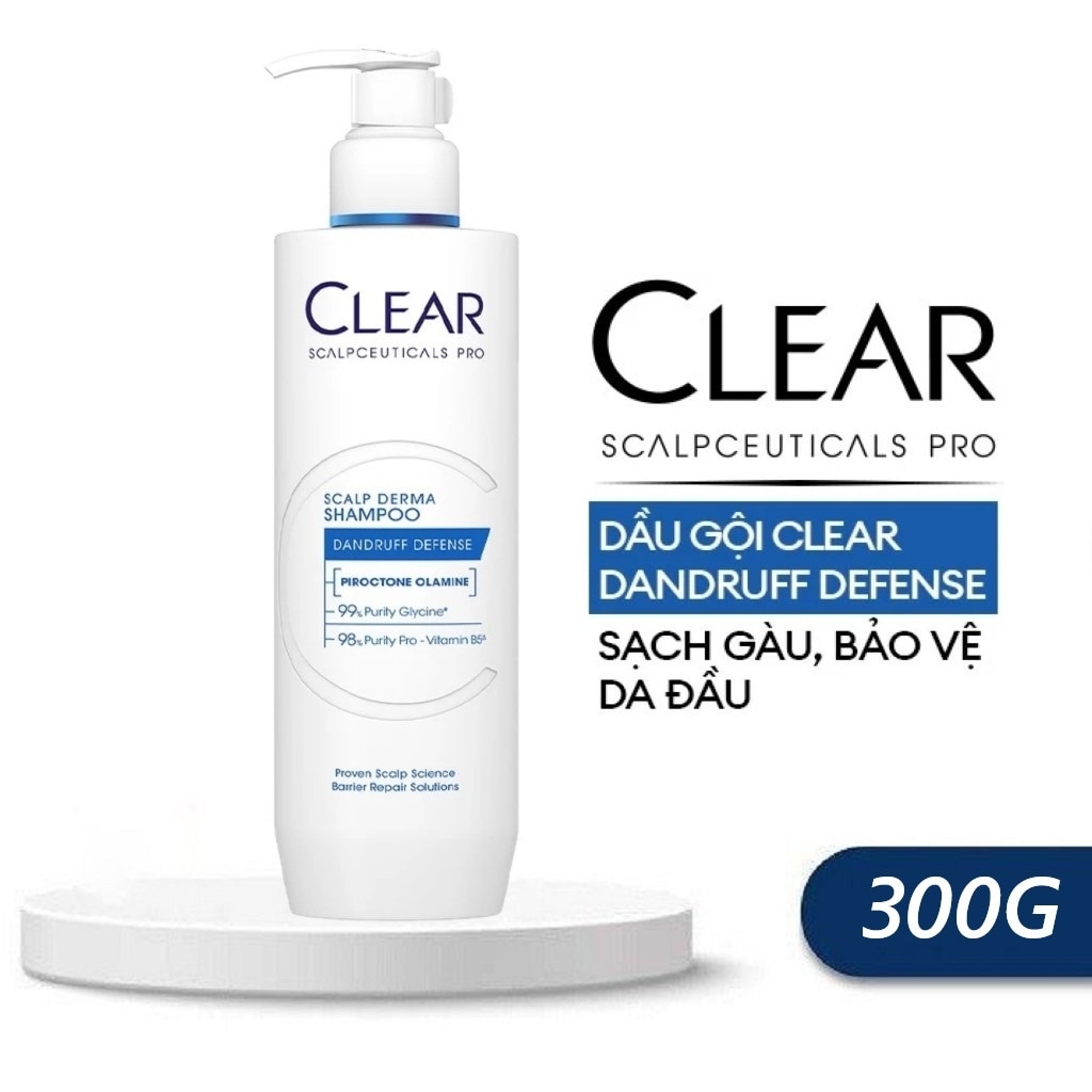Clear Scalpceuticals Pro Scalp Derma Shampoo Dandruff Defense 300g