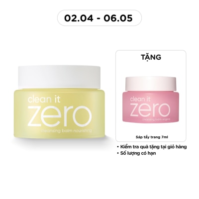 BANILA CO - Sáp Tẩy Trang Banila Co Clean It Zero Cleansing Balm Nourishing 100ml