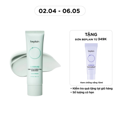 BEPLAIN - Sunmuse Tone Up & Correcting Sunscreen Mild Green SPF50+ PA++++ 50ml