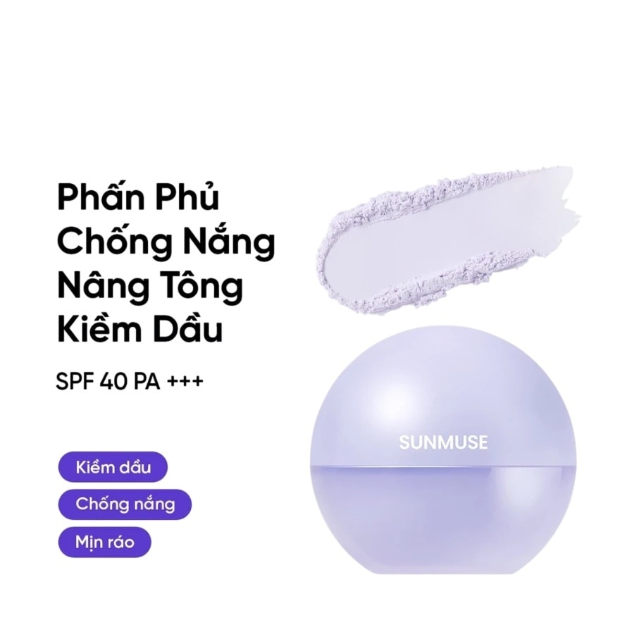 Beplain Sunmuse Tone Up & Correcting Oil Cut Sun Powder SPF40+ PA+++ 7.5g