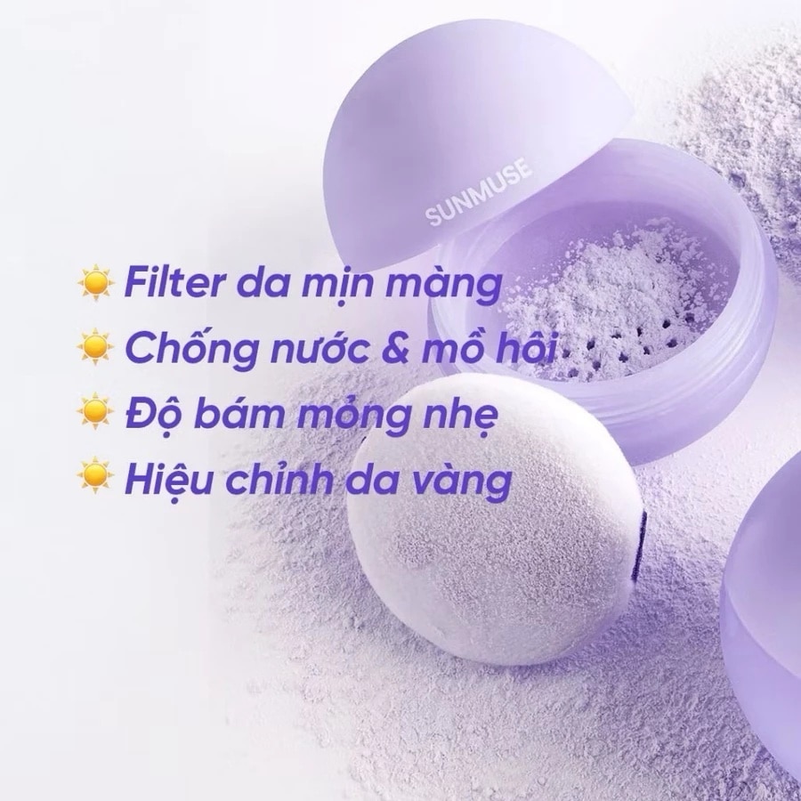 Beplain Sunmuse Tone Up & Correcting Oil Cut Sun Powder SPF40+ PA+++ 7.5g