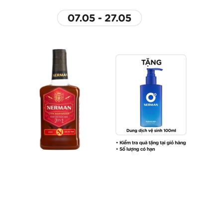 NERMAN - Sữa tắm gội 3in1 Nerman Lion Bartender Hương Drunk Time 330g