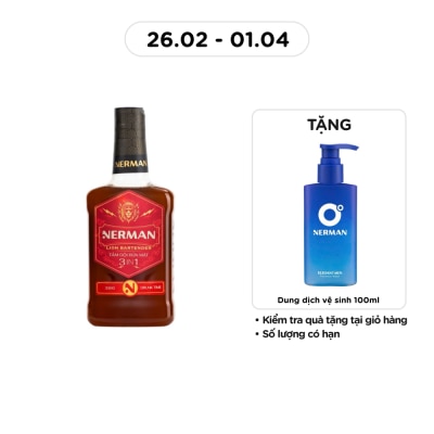 NERMAN - Sữa tắm gội 3in1 Nerman Lion Bartender Hương Drunk Time 330g