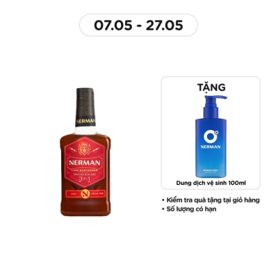 NERMAN - Sữa tắm gội 3in1 Nerman Lion Bartender Hương Drunk Time 330g