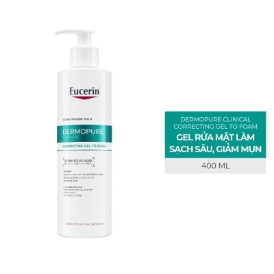 EUCERIN - Eucerin Dermopure Clinical Correcting Gel To Foam 400ml