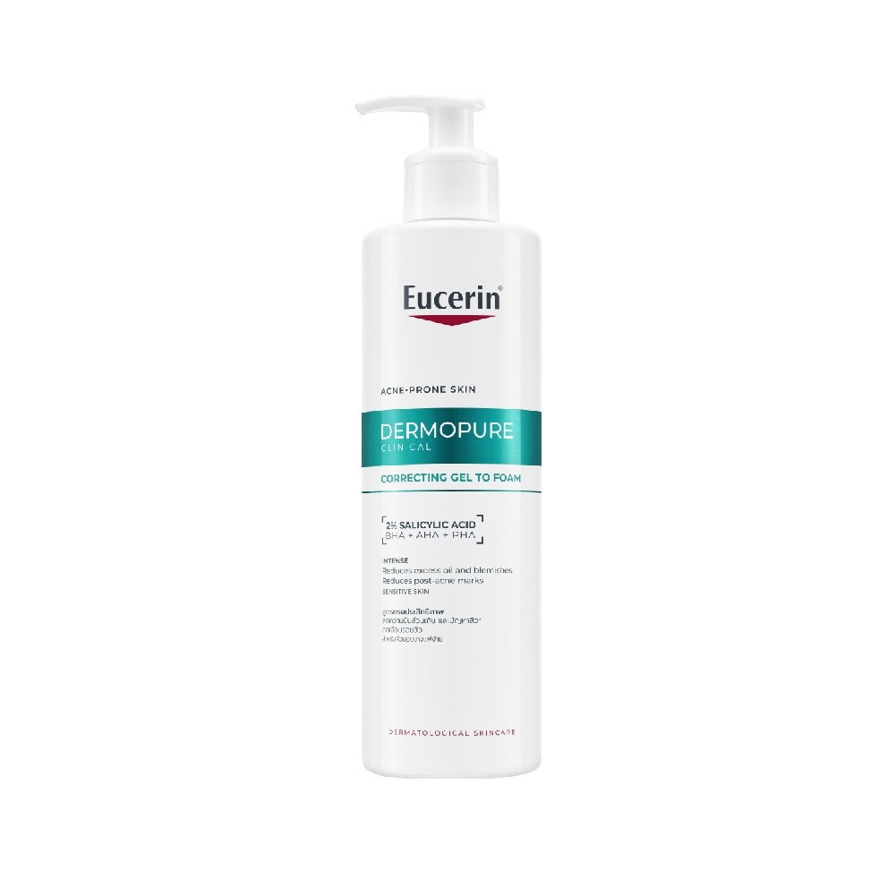 Gel Rửa Mặt Cho Da Mụn Eucerin Dermopure Clinical Correcting Gel To Foam 400ml image