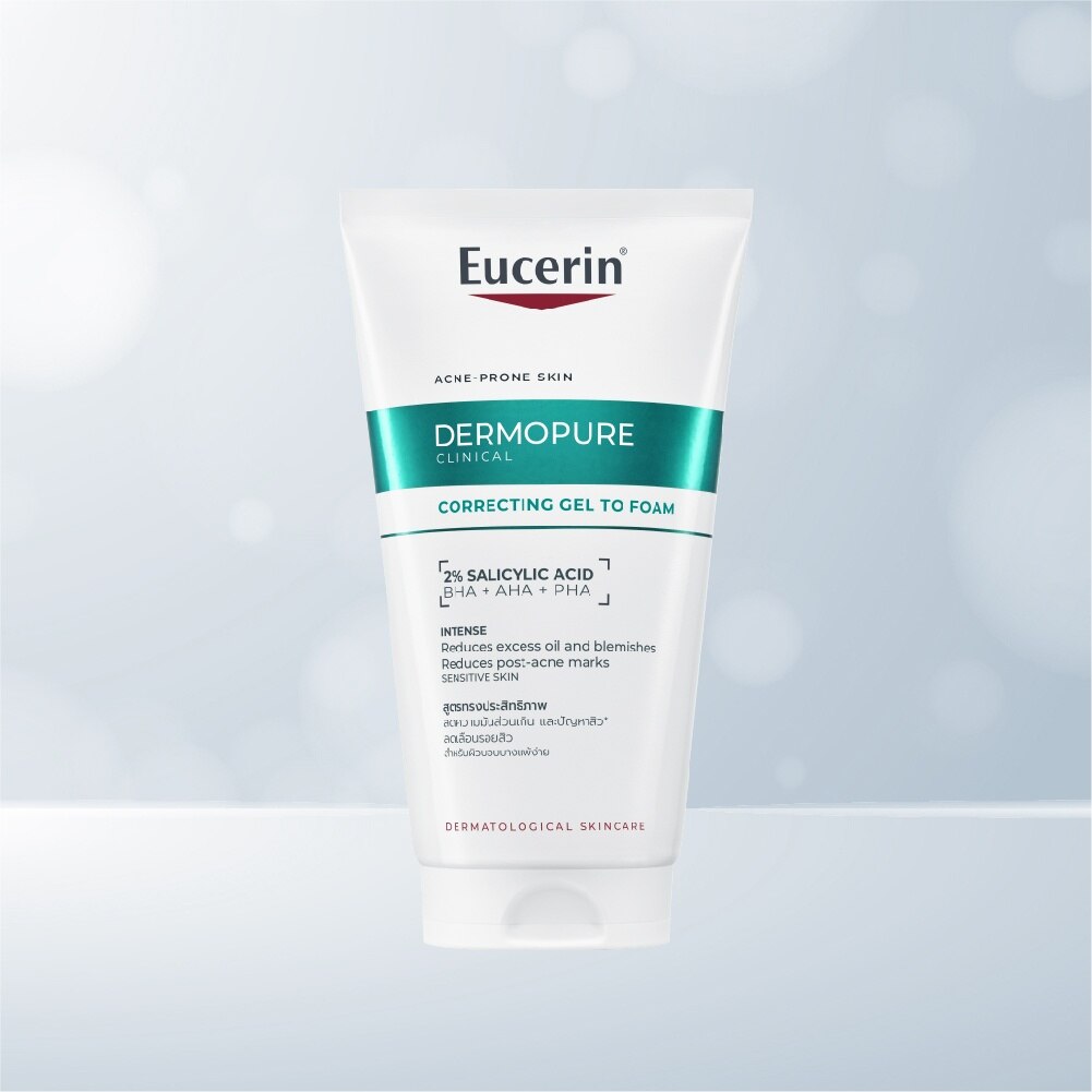 Eucerin Dermopure Clinical Correcting Gel To Foam 150ml