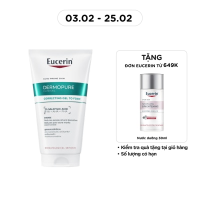 EUCERIN Eucerin Dermopure Clinical Correcting Gel To Foam 150ml