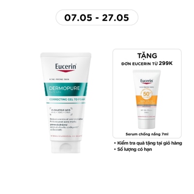 EUCERIN - Dermopure Clinical Correcting Gel To Foam 75ml