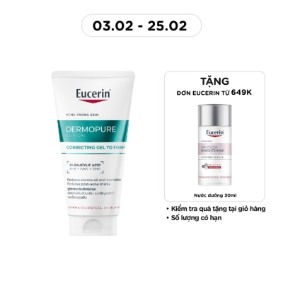 EUCERIN Eucerin Dermopure Clinical Correcting Gel To Foam 75ml