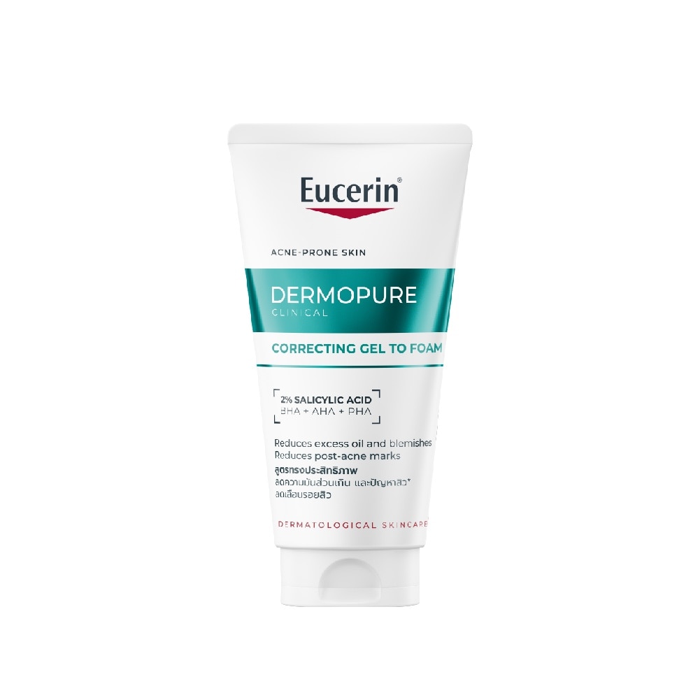 Gel Rửa Mặt Cho Da Mụn Eucerin Dermopure Clinical Correcting Gel To Foam 75ml