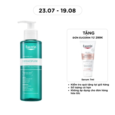 EUCERIN - Gel Rửa Mặt Eucerin Dermopure Clinical Purifying Cleanser 200ml image